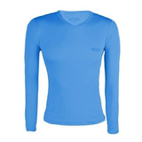Camiseta Softline Fem Azul Proteção Uva/uvb 50+ Fps
