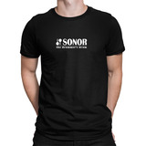Camiseta Sonor Drums Bateria - Estampa
