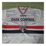 Camiseta Spfc 1997 adidas Data Control - Assinada