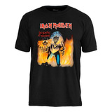 Camiseta Stamp Iron Maiden Number Of The Beast Ts1003