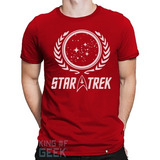 Camiseta Star Trek Filme Clássico Jornada Nas Estrelas Nerd