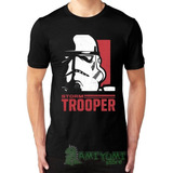 Camiseta Star Wars Storm Trooper Camisa Todos Tamanhos