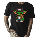 Camiseta Star Wars Unissex Grogu Baby Yoda Camisa Filme Geek