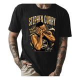 Camiseta Stephen Curry Camisa Unissex Golden