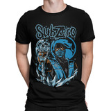 Camiseta Sub Zero Mortal Kombat Gamer