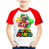 Camiseta Super Mario Bros Camisa Do