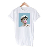 Camiseta T-shirt Estatua Arte Chiclete Tumblr