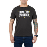 Camiseta T-shirt Invictus Concept Luck Algodão
