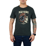 Camiseta T-shirt Skull Machine Concept Invictus