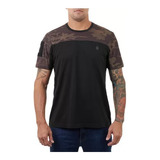 Camiseta Tática Invictus Infantry 2.0 Multicam Black