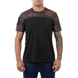 Camiseta Tática Invictus Infantry 2.0 Warskin Black Airsoft