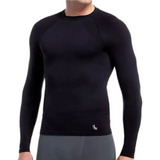 Camiseta Térmica Corrida Manga Longa Compressão Lupo Run 