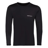 Camiseta Térmica Drop Shot Manga Longa Beach Tenis E Outdoor