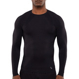 Camiseta Térmica Masculina Manga Longa Run Lupo