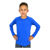 Camiseta Térmica Proteção Solar Uv50 Infanto-juvenil Unissex