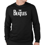 Camiseta The Beatles Banda Rock Camisa Manga Longa Unissex