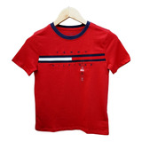 Camiseta Tommy Hilfiger Infantil Tino Red