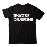 Camiseta Tradicional Imagine Dragons Rock In