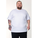 Camiseta Tradicional Masculina Plus Size (pp