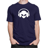 Camiseta Tradicional Musica Eletrônica Et Alien