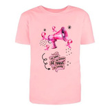 Camiseta Tshirt Outubro Rosa Vencer O Câncer Mama Luta Blusa