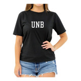 Camiseta Unb Universidade De Brasília Feminina