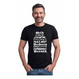 Camiseta Unissex Compositores Bach Vivald Mozart