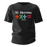 Camiseta Unissex Ed Sheeran Mathematic Tour