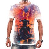 Camiseta Unissex Envio Rápido Bateria Música Palheta 7