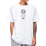 Camiseta Unissex Trace Estátua 100% Algodão Fio 30.1 Pentead