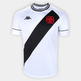 Camiseta Vasco Kombat I Player Home 2020 Kappa Masc - Branca