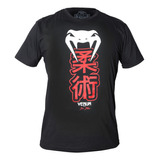 Camiseta Venum Kenji Jjb Black Muay Thai Mma Ufc Jiu Jitsu