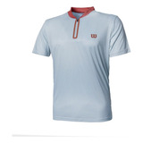 Camiseta Wilson Masculina Slam 1/2 Zip Branca