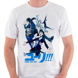 Camiseta Yuri On Ice Anime Logo