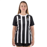 Camiseta adidas Atlético Mineiro I Preta E Branca - Feminina