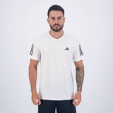 Camiseta adidas Own The Run Branca E Preta