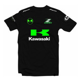 Camiseta/camisa Kawasaki Z1000 - Monster Kawasaki Z Piloto