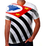 Camisetas Camisa Bandeira Do Estado De Sâo Paulo 05