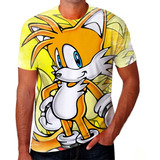 Camisetas Camisa Milles Tails Sonic Anime