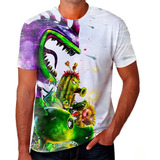 Camisetas Camisa Plants Vs Zombie Desenho