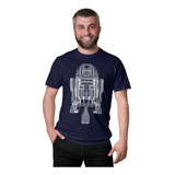 Camisetas R2d2 Star Wars Droide C-3po