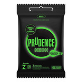 Camisinha Preservativo C/3 Neon Prudence Brilha No Escuro
