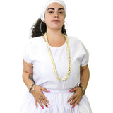 Camisú Em Brim 100% Algodão Umbanda E Candomblé