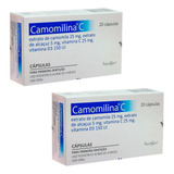 Camomilina C Primeira Dentição 20 Cápsulas Kit C/2 Original
