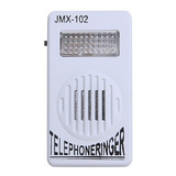 Campainha Auxiliar Áudio Visual C/ Fio Para Telefone Jmx-102