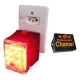 Campainha Chamador Com Luz Sem Instalação Controle Remoto