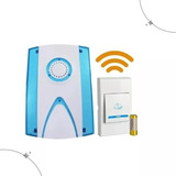 Campainha Sem Fio 32 Toques Led Wireless Alcance 100 Metros