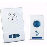 Campainha Sem Fio 32 Toques Led Wireless Bivolt 100 Metros