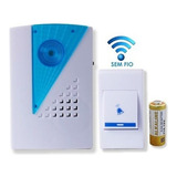 Campainha Sem Fio Longo Alcance Bivolt Resistente Água