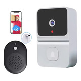 Campanhia Interfone Inteligente Câmera E Áudio Wi-fi Externa